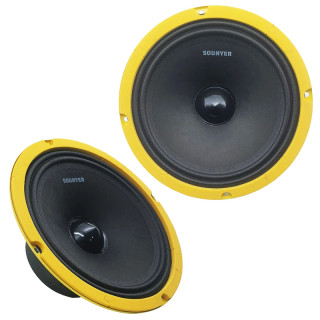 میدرنج خودرو سونیر مدل GS-820 Y سایز 8 اینچ بسته دو عددی
