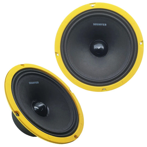 میدرنج خودرو سونیر مدل GS-820 Y سایز 8 اینچ بسته دو عددی